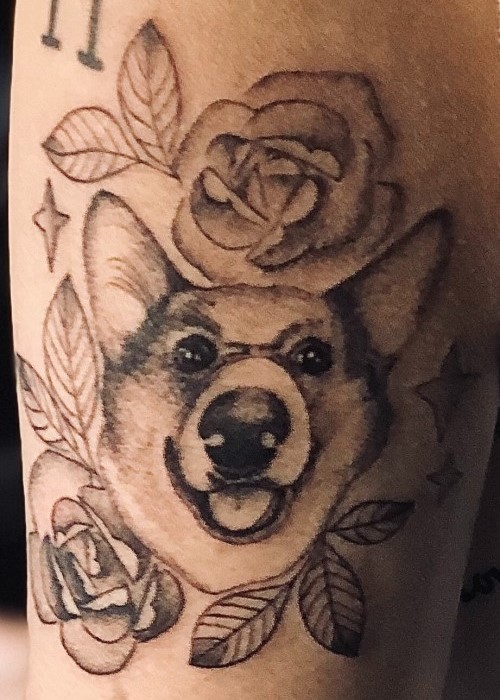 dog tattoo