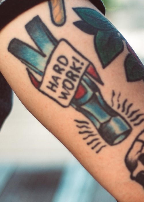 hammer tattoo