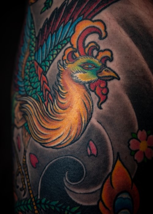 rooster tattoo